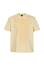 UV-Reactive Leopard Quick-Dry Tee — Light Yellow front