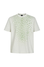 UV-Reactive Leopard Quick-Dry Tee — Mint Green front