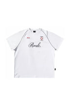 Retro Raglan Sports Jersey — White front