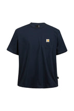 Cargo Pocket Streetwear Tee — Royal Blue front