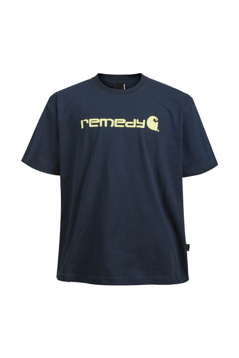 Graphic Oversized Streetwear Tee — Royal Blue front