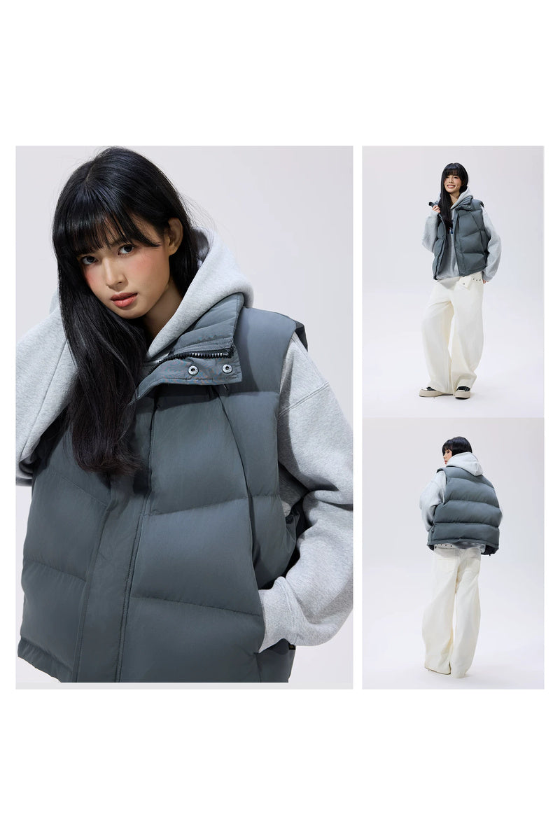 Vintage Stand Collar Vest — gallery