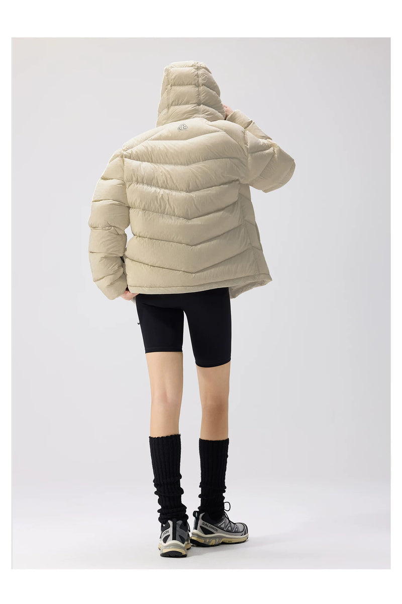 Packable Hooded Down Jacket — gallery