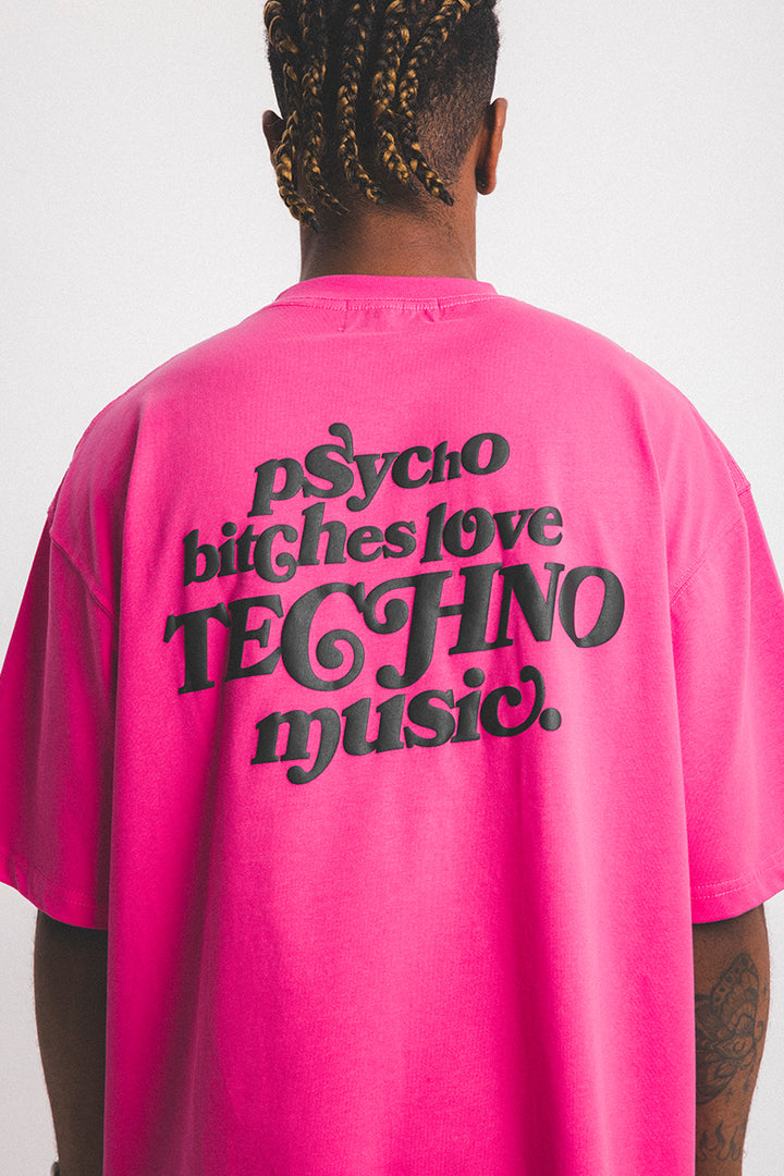 Psycho B*tches Puff Print Tee