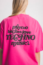 Psycho B*tches Puff Print Tee