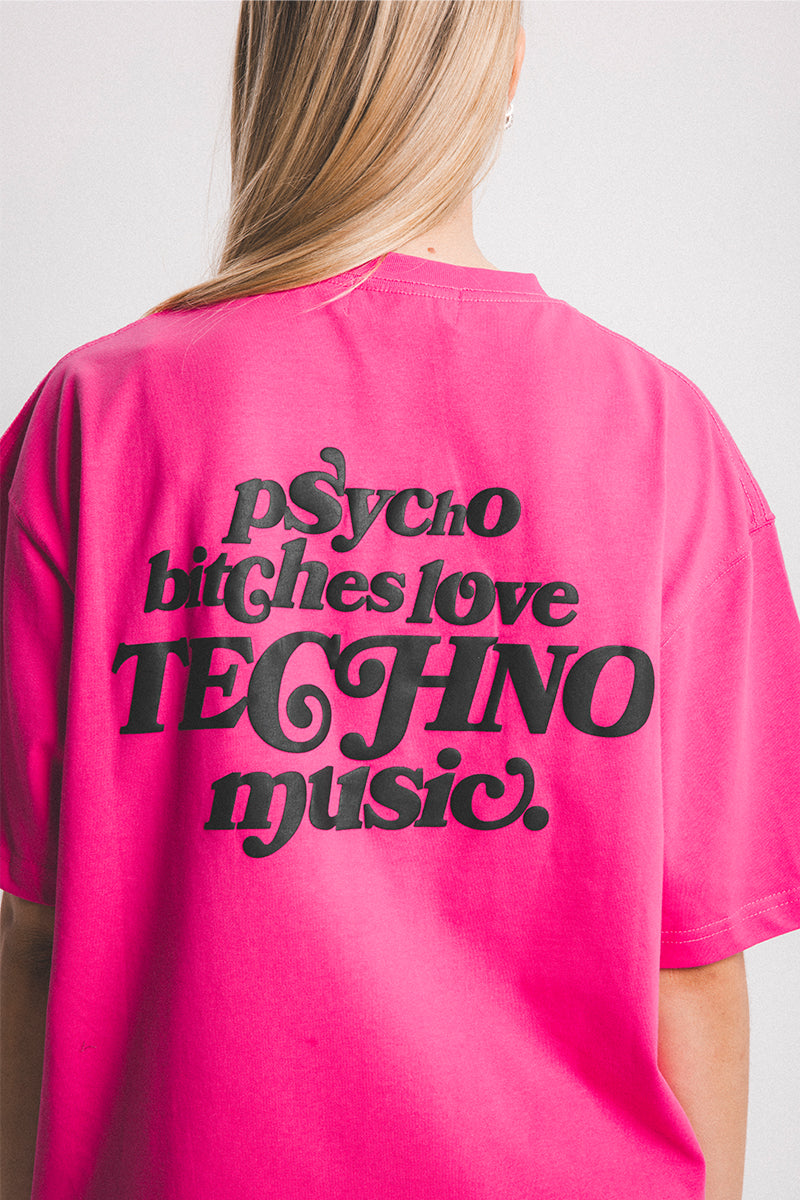 Psycho B*tches Puff Print Tee