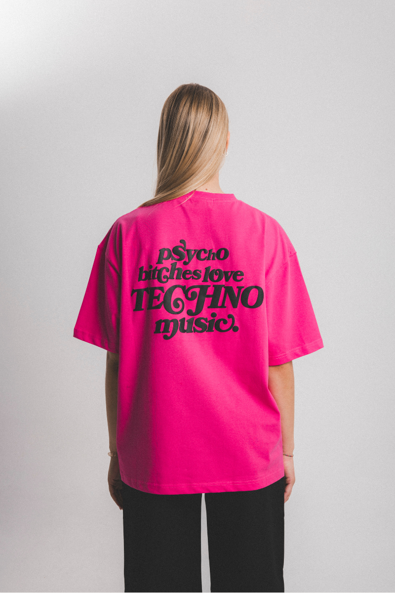 Psycho B*tches Puff Print Tee