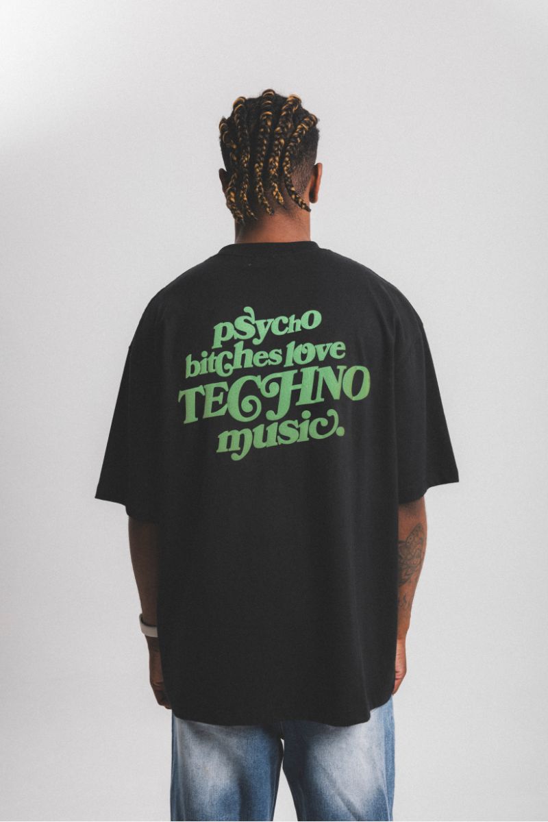 Psycho B*tches Puff Print Tee