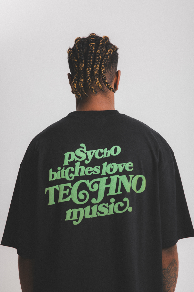 Psycho B*tches Puff Print Tee