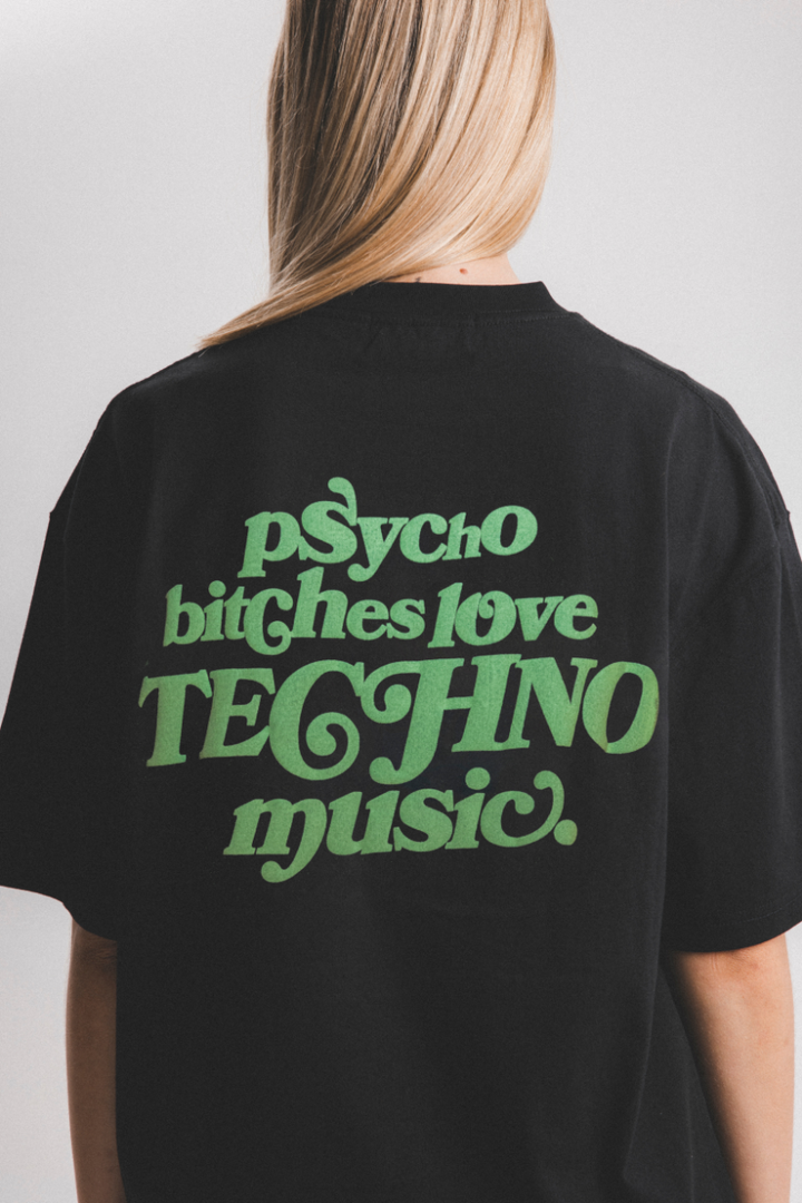Psycho B*tches Puff Print Tee