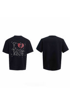 Hand-Sewn Pearl Heart Tee