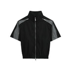 Reflective Zip-Up Shirt