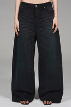 Washed Blue Tone Jeans