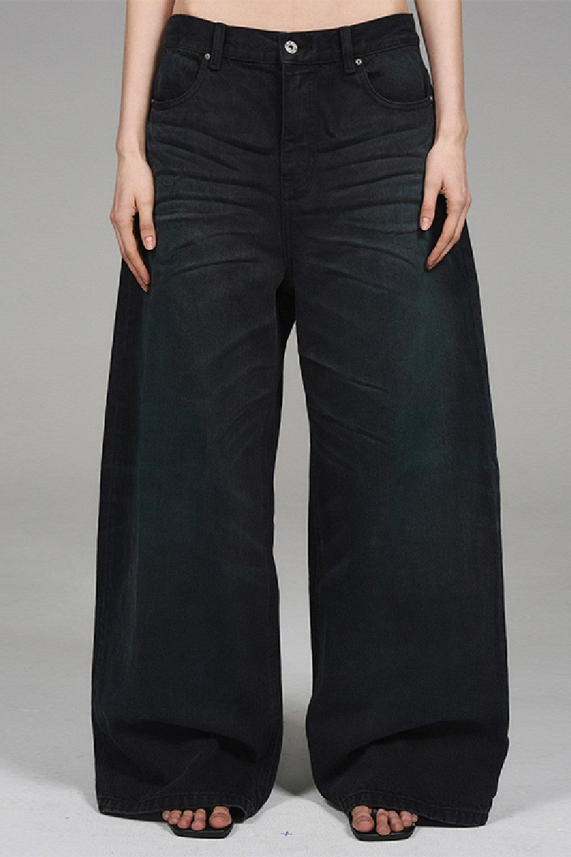 Washed Blue Tone Jeans