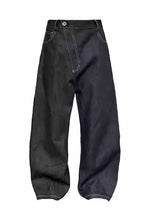 Asym Zip Flare Jeans