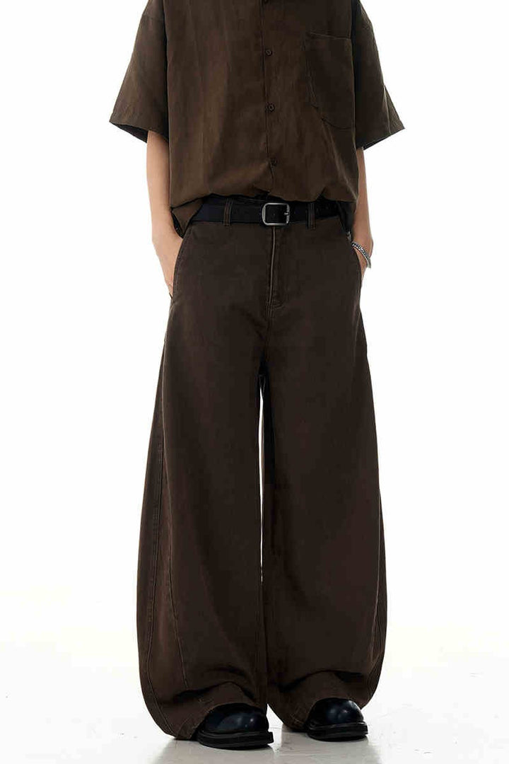 Brown Blade Banana Pants