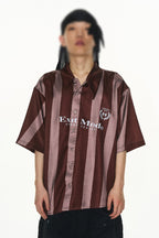 Burgundy Striped Shirt