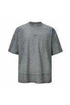 Deconstructed Washed Dark Tee