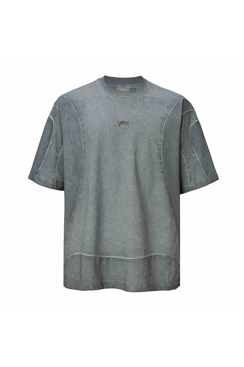 Deconstructed Washed Dark Tee