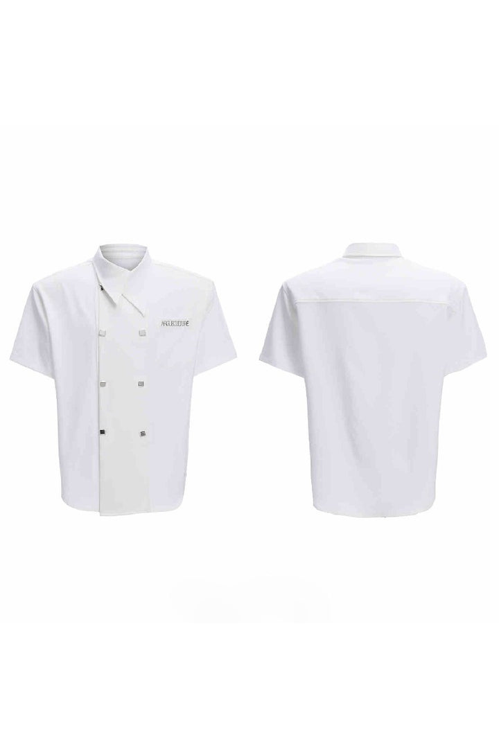 Double Breasted Shirt Tee
