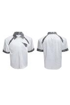 Snake Panel Studded Shirt