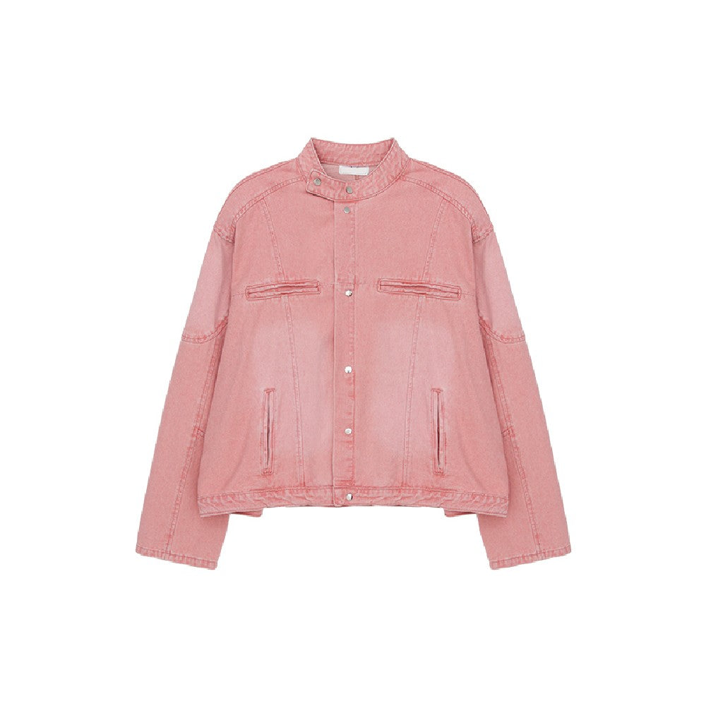 Shoulder Pads Denim Jacket