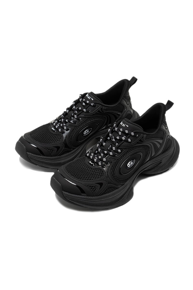 Black Disk Runtech Sneakers