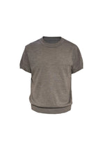 Merino Wool Ribbed T-Shirt