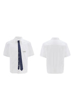 Vintage Tie Detail Shirt