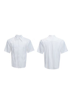 Embroidered Padded Shoulder Shirt