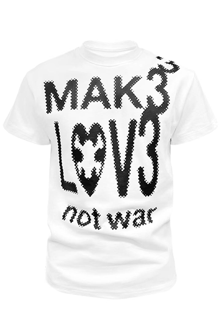 MLNW Slogan Graphic Fitted Tee