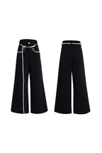 Silky Drawstring Pocket Trousers