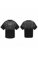Vintage Washed Gradient Cotton Tee