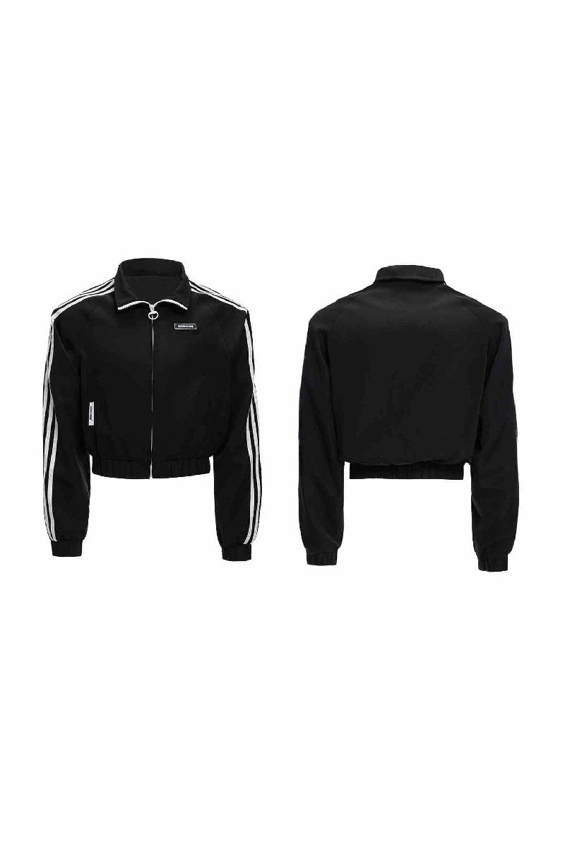 Striped Retro Track Jacket - Argue Culture – Copping Zone