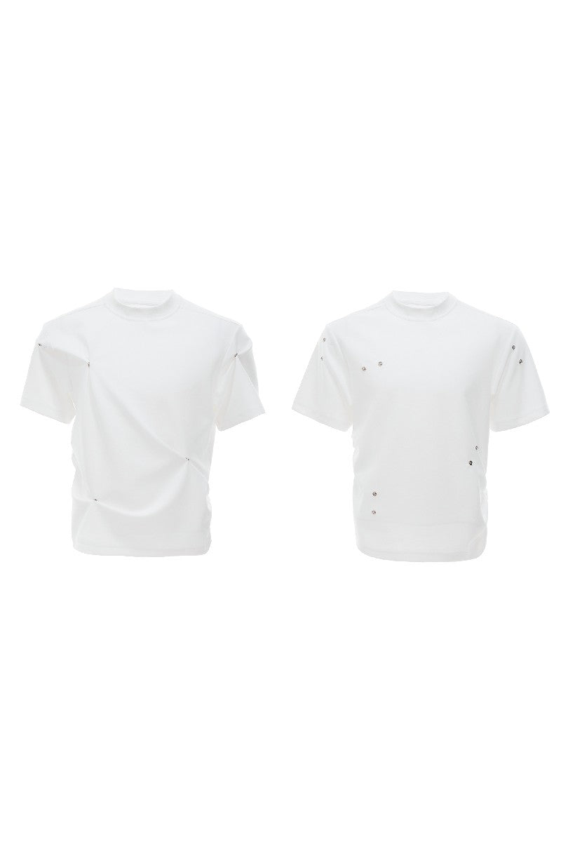 Wrinkled Boxy Fit Tee