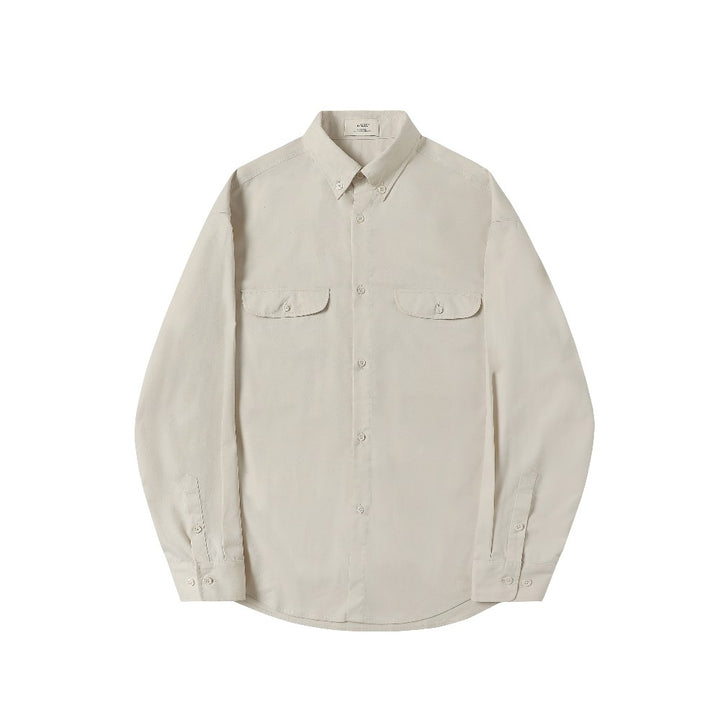 Vintage Milled Cotton Shirt Jacket
