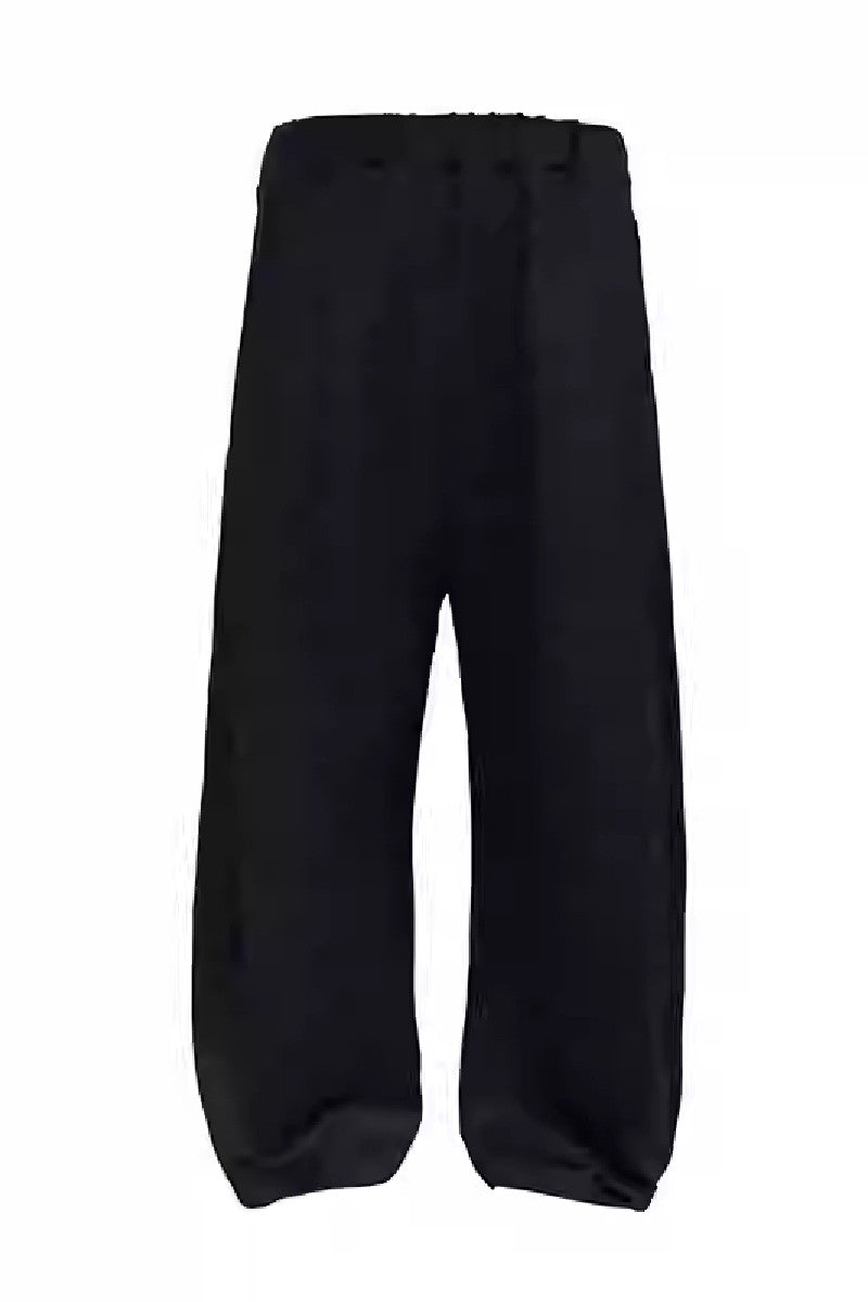 Drop Crotch Knit Trousers