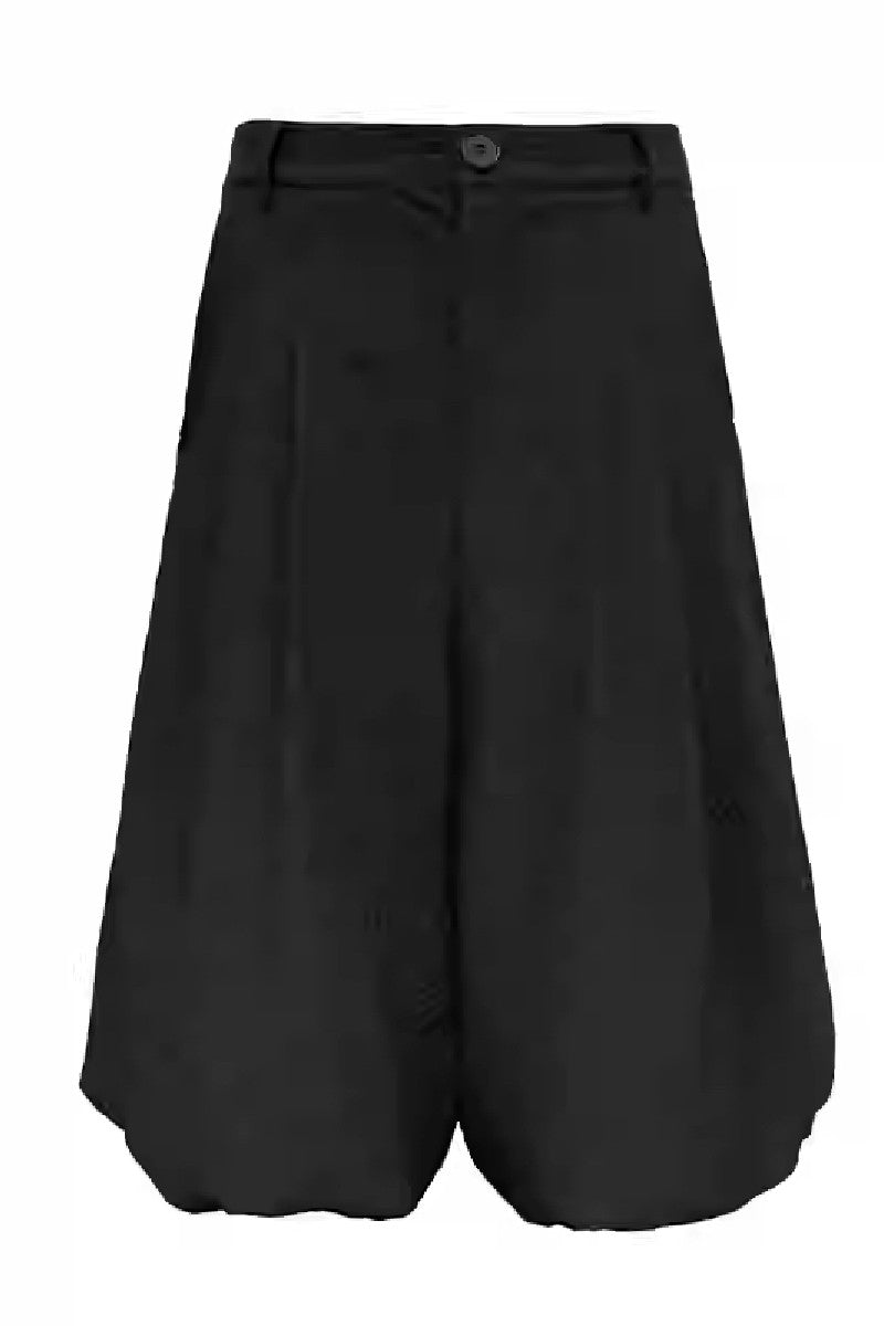Textured Jacquard Skirt Pants