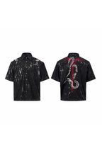 Snake Spine Beaded Shirt