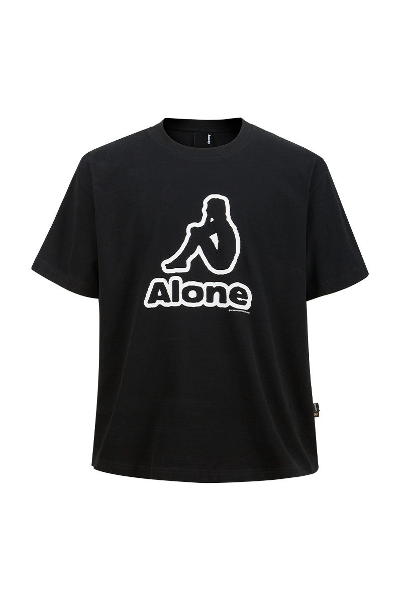 Lonely Graphic Oversized Tee