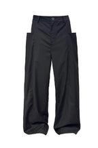 Side Pocket Straight Trousers