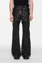 Layered Double-Layer Casual Pants