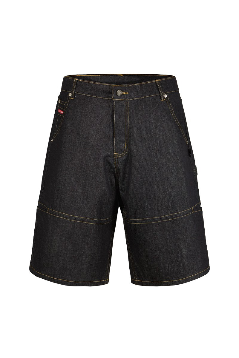 Raw Denim Straight Leg Jorts