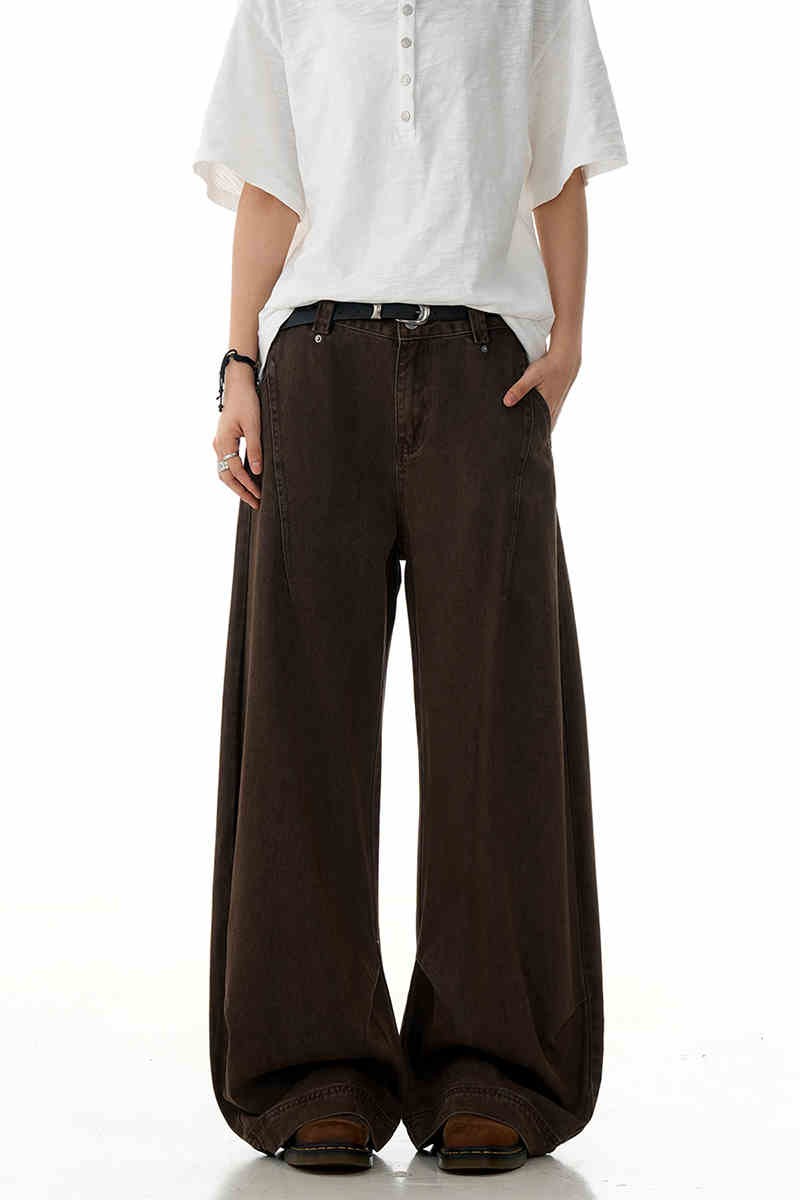 Mahogany Blade Deconstructed Jeans