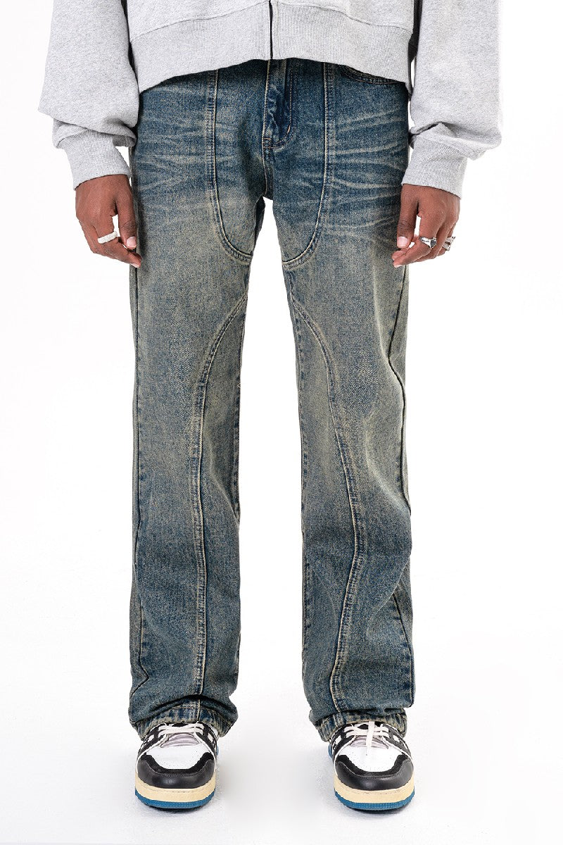 Straight Flared Jeans