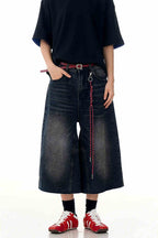Washed Blue Jorts