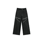 Frayed Studded Jeans