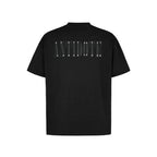 425g Embroidered Studded Cotton Tee