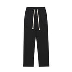 Drawstrings Straight Trousers