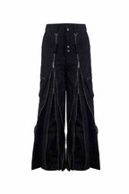 Zippered Multi Pocket Cargo Pants